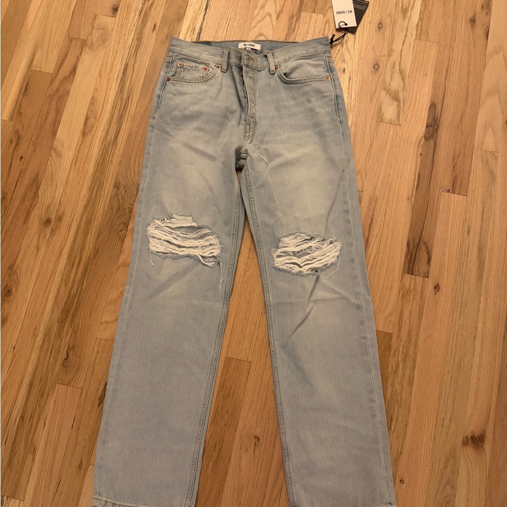 NWT RE/DONE Loose Wide Leg Jean